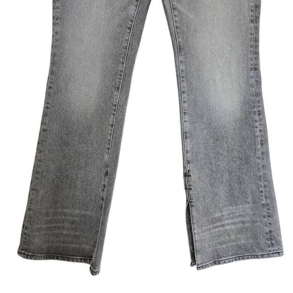 Free People Stillwater Low Rise Slim Flare Jeans Gray Size 30 - Picture 6 of 12